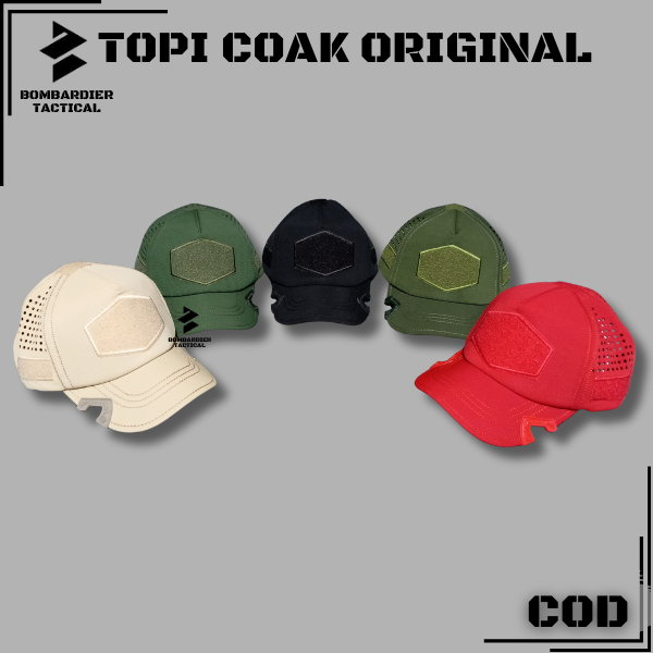 หมวกยุทธวิธีใหม่ล่าสุดพร้อม VENCRO COAK ORIGINAL MATERIAL