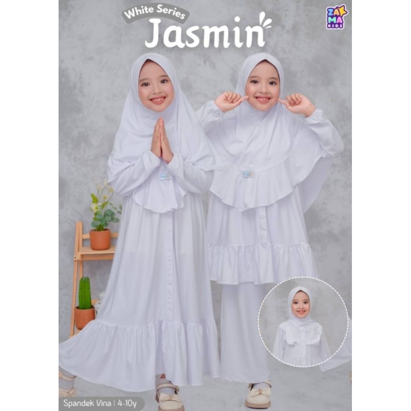 JASMINE WHITE SERIES & JASMINE DRESS & ONESET BY ZAMAKIDS