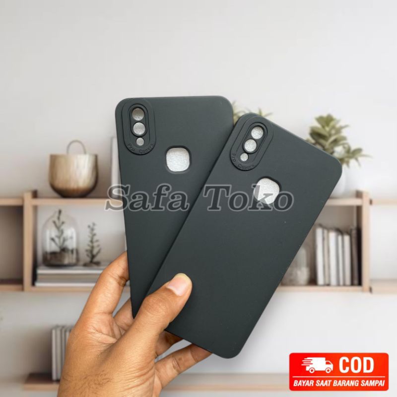 Matte Case Vivo V9 / Y85 / V9 Youth (1723,1726,1727,1729) Softcase วัสดุยืดหยุ่น