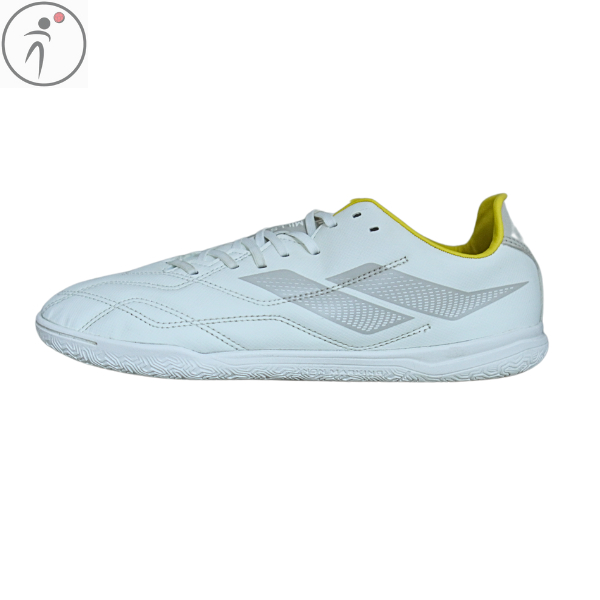 รองเท้าฟุตซอลสีขาว Mills Original Enzo 9405304