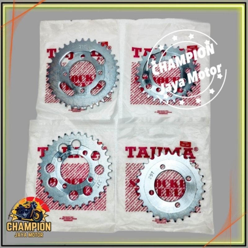 REAR GEAR TAJIMA 428 HONDA WIN GRAND PRIMA LEGEND ASTREA SUPRA X OLD SIZE 28 29 30 31 32 33 34 35 36