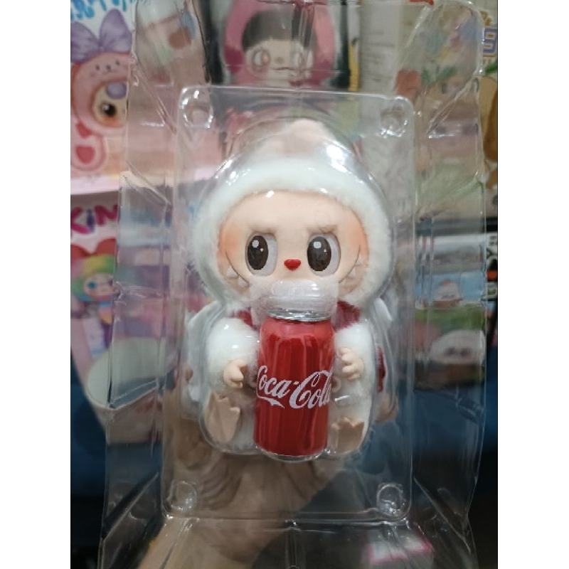 GANTUNGAN Labubu Coca cola นั่ง ฟักทองดั้งเดิม ตุ๊กตาไวรัส ganci ที่แขวนกระเป๋าเป้ ของขวัญน่ารัก ของ