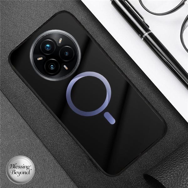 HP ล่าสุด Realme 14 Pro Glass Softcase [BSG-13] - เคสโทรศัพท์ Realme 14 Pro 14 Pro Plus - เคส Realme