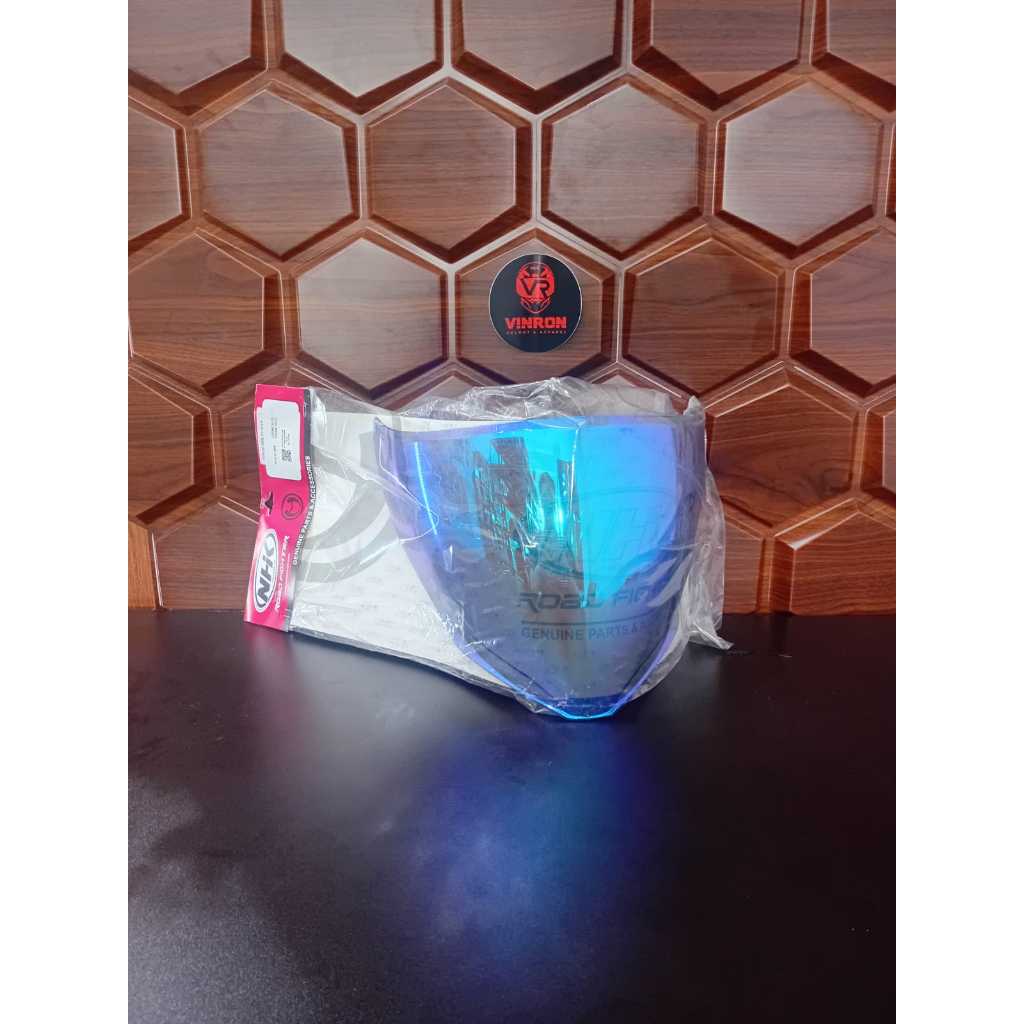 NHK N1 CHROME BLUE HELMET VISOR (IRIDIUM BLUE)