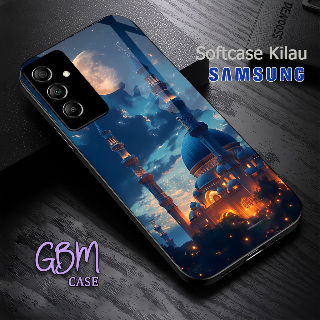 [GBM594] Softcase Glitter Samsung M14 M23 M34 M51 M52 M54 Casing kesing Case Silicone Effect Glass C