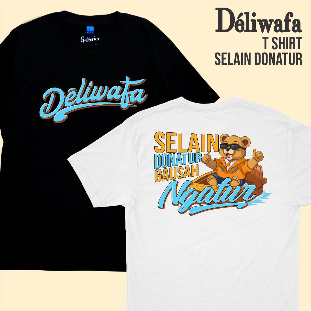 เสื้อยืด DELWAFA VIRAL 2025 - เสื้อยืด JAMAN DOONATUR