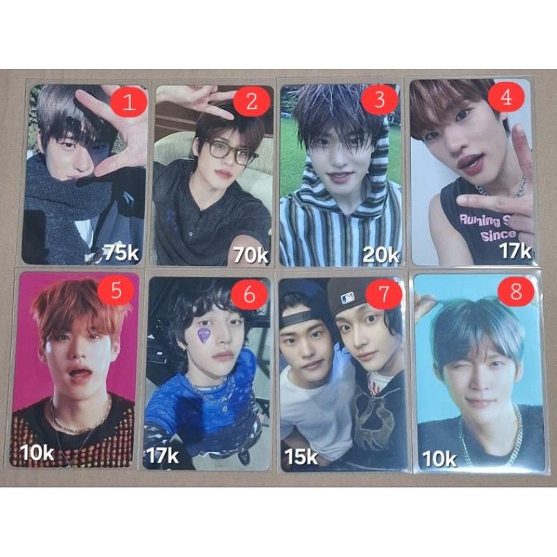 Riize Photocard Sohee Wonbin Eunseok