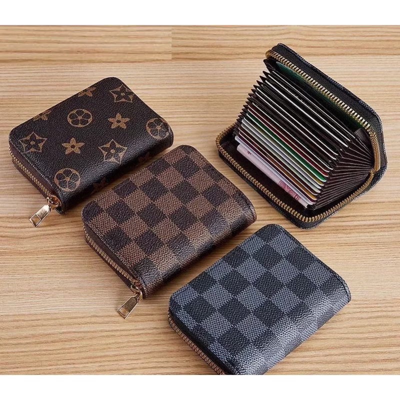 CARD WALLET SMALL Womens WALLET CARD HOLDER MULTIFUNCTIONAL TRAVEL CARD STORAGE