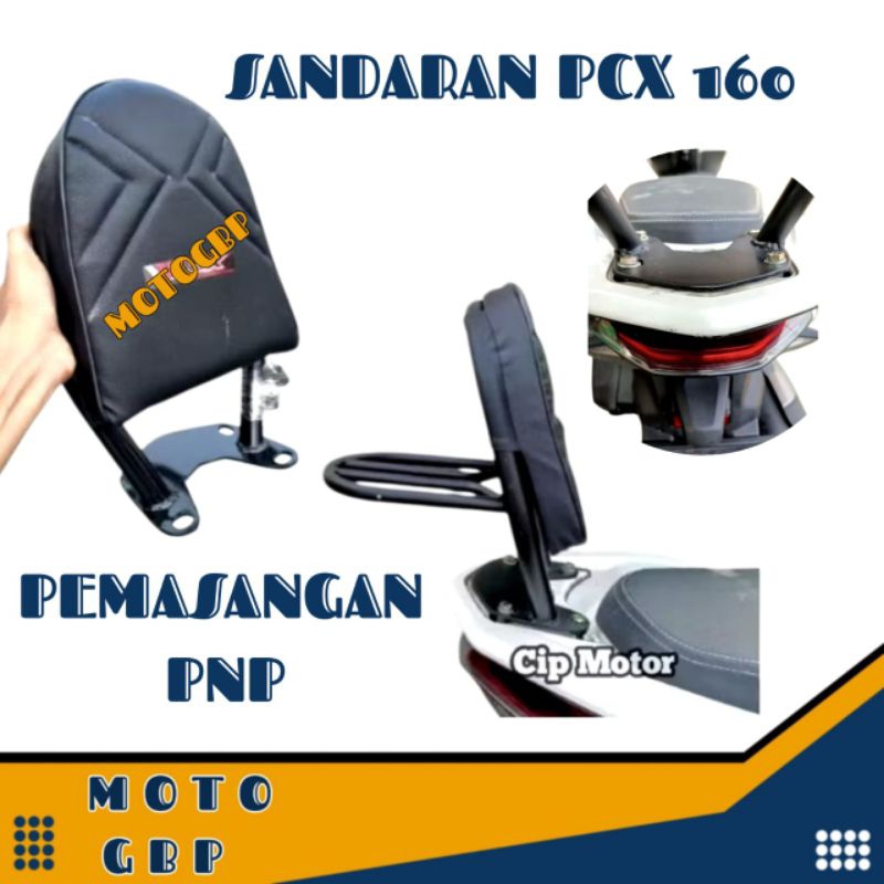 พนักพิงเบาะหลังสําหรับ PCX 150 PCX 160 เบาะรองนั่งรถจักรยานยนต์โฟม