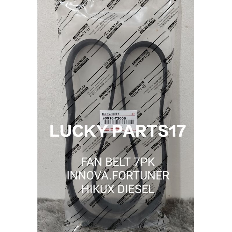 FAN BELT-VAN BELT INNIVA FORTUNER HILUX DIESEL FAN BELT