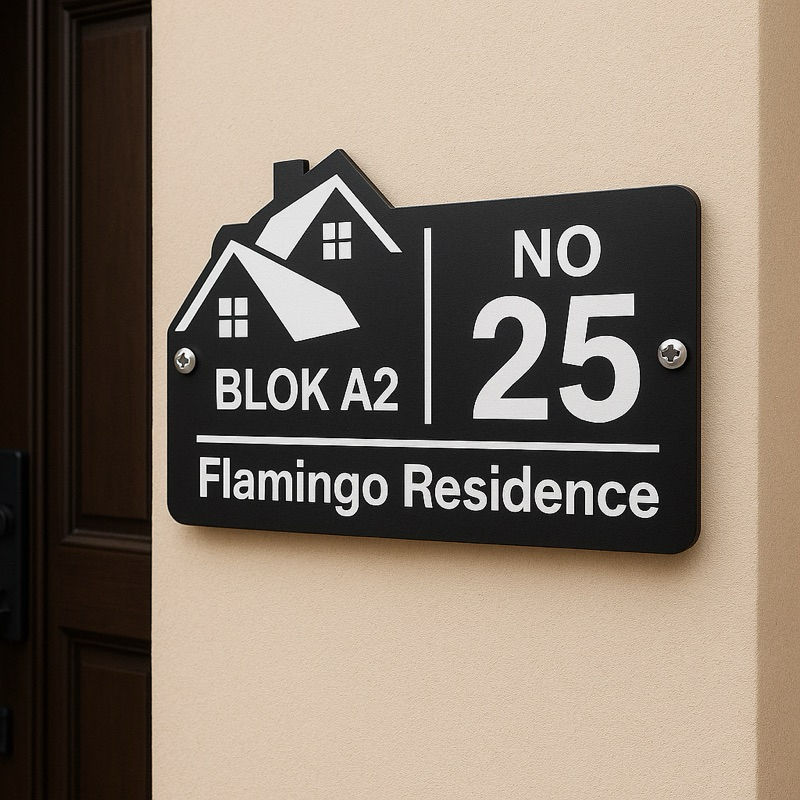 MODERN Home SIGN Board UV PRINT