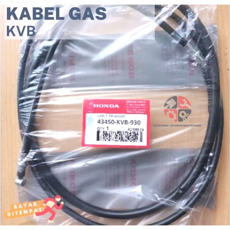 HONDA BEAT VARIO SKUPY SPASY GAS CABLE / VARIO 110 OLD CARBON GAS CABLE BEAT CARBON SCOY CARBON SPAC