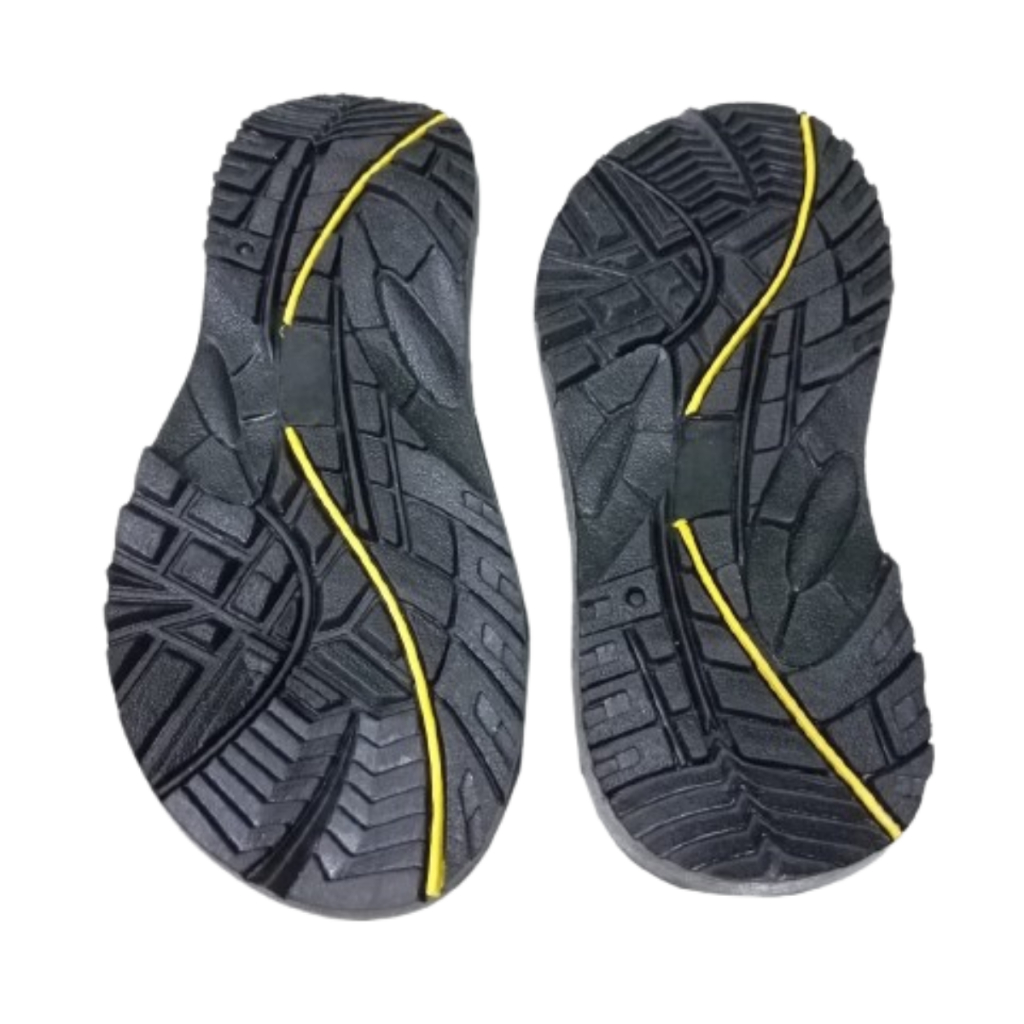 รองเท้าแตะ Outsole Eger Mountain ยางสีดําชนิดตัดแต่เพียงผู้เดียว