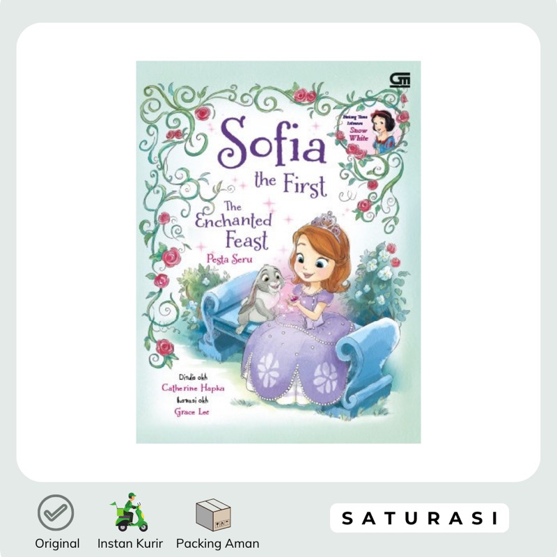 (เสาร์ ใหม่) โซเฟีย ครั้งแรก: ปาร์ตี้ที่น่าตื่นเต้น - หนังสือนิทานสําหรับเด็ก