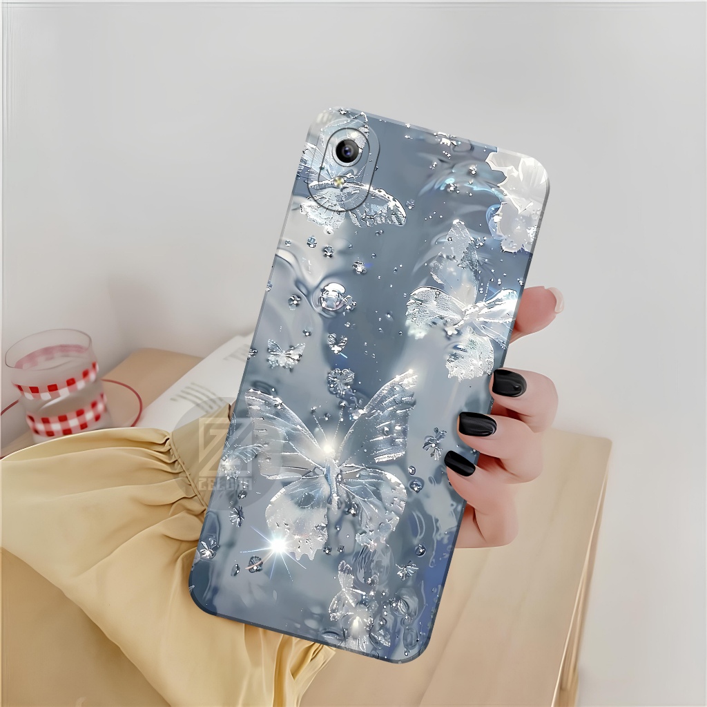 เคส VIVO Y91C / Y1S Softcase - เคสแฟชั่นผีเสื้อ - เคส VIVO Y91C / Y1S - เคส OPPO VIVO Y91C / Y1S - เ