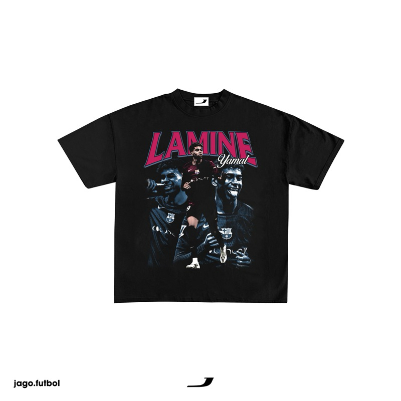 Jago.futbol Oversize Tee Lamine Yamal Barca