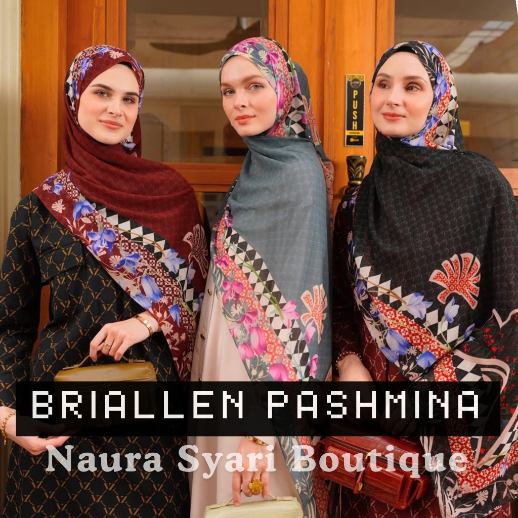 VZ Bralen Pashmina Cerutty Premium 100x75 Cm / VZ BRIALLEN PASHMINA / VIVIZBEDI PASHMINA BRIALLEN