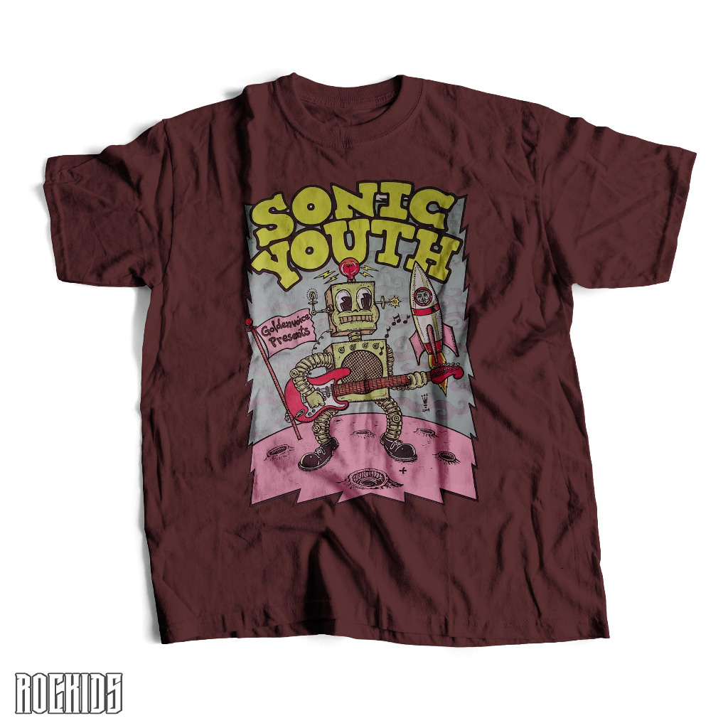 ROCKIDS - SONIC YOUTH - TSHIRT - TEES - BAND T-SHIRT - SONIC YOUTH BAND T-SHIRT - SONIC YOUTH TSHIRT