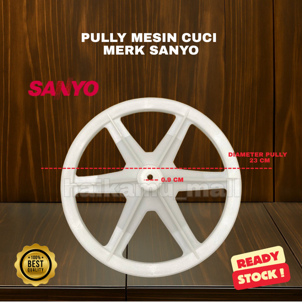 MESIN SANYO WASHING MACHINE PULLY – สําหรับ 2 TUBS 6–7 KG