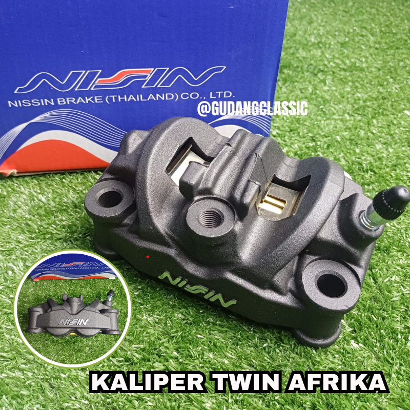 NISSIN TWIN AFRICA 4P CALIPER TWIN AFRIKA CALIPER TWIN AFRICA PITCH 100 มม.