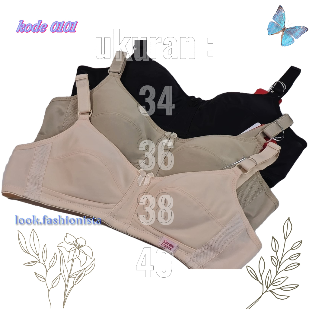 Sorex PREMIUM Thin Foam & Wire-Free Bra BH01001 / Thin Foam & Wire-Free Bra Sorex BH 01001