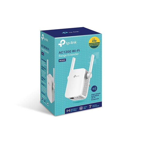 Tp-link Tplink RE305 AC1200 Wi-Fi Range Extender นํา Wi-Fi