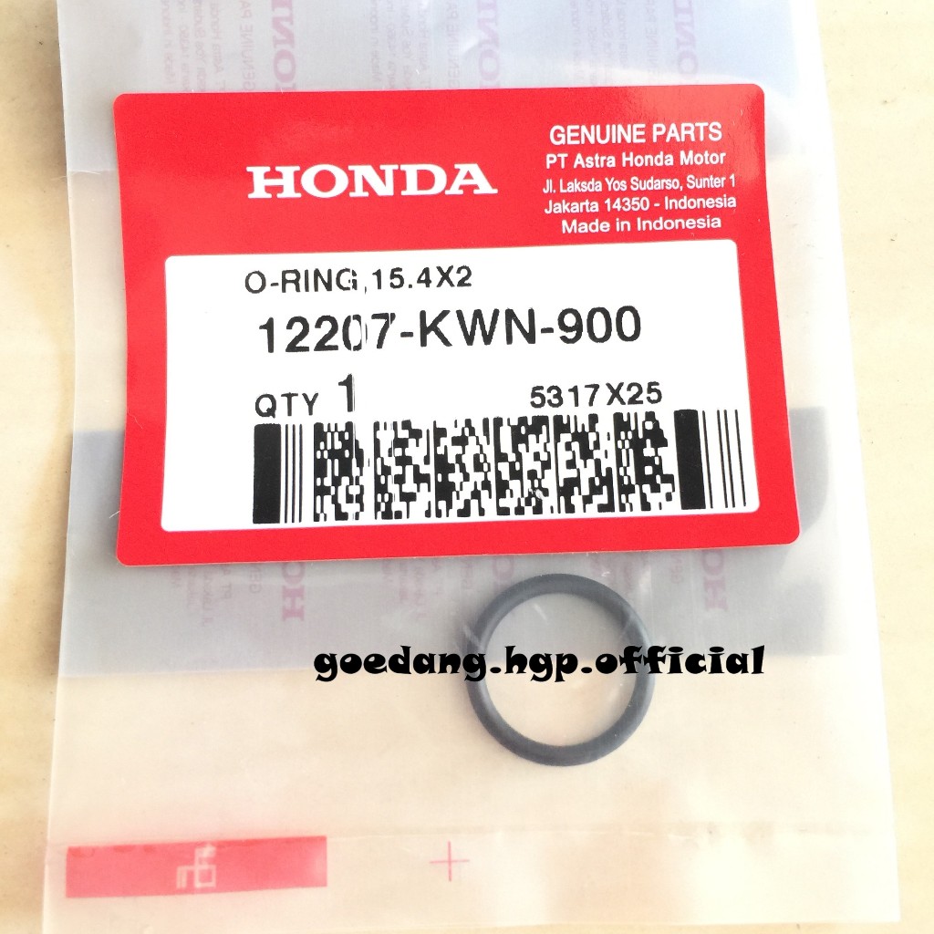 ORing 15.4 X 2 ORing Join Comp สายยางน้ํา ORIGINAL AMM 12207KWN900