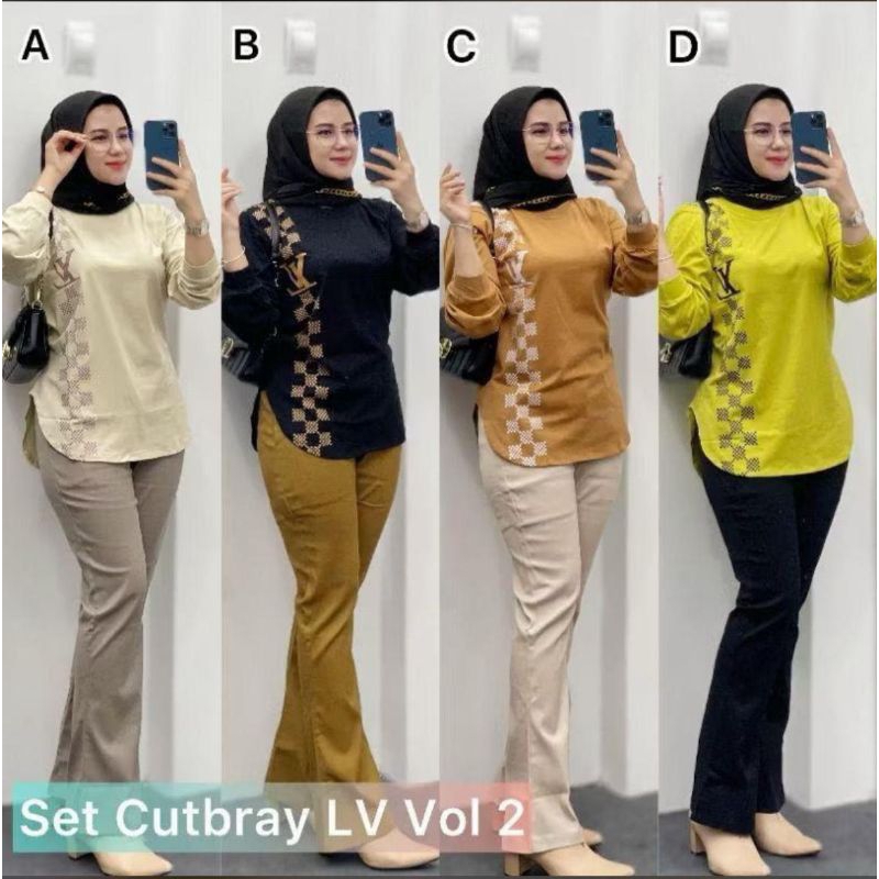 Cutbray LV Set Vol 2 // LV T-SHIRT & CHINOS CUTBRAY SET