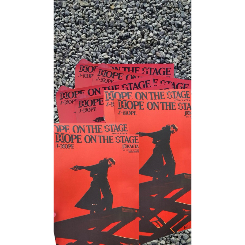 โปสเตอร์ Jhope ในเวที