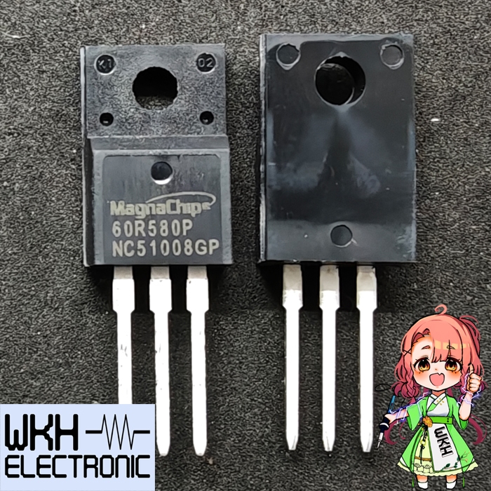 ต้นฉบับ MMF60R580PTH MMF 60R580P TH MOSFET N-CH 600V 8A TO220