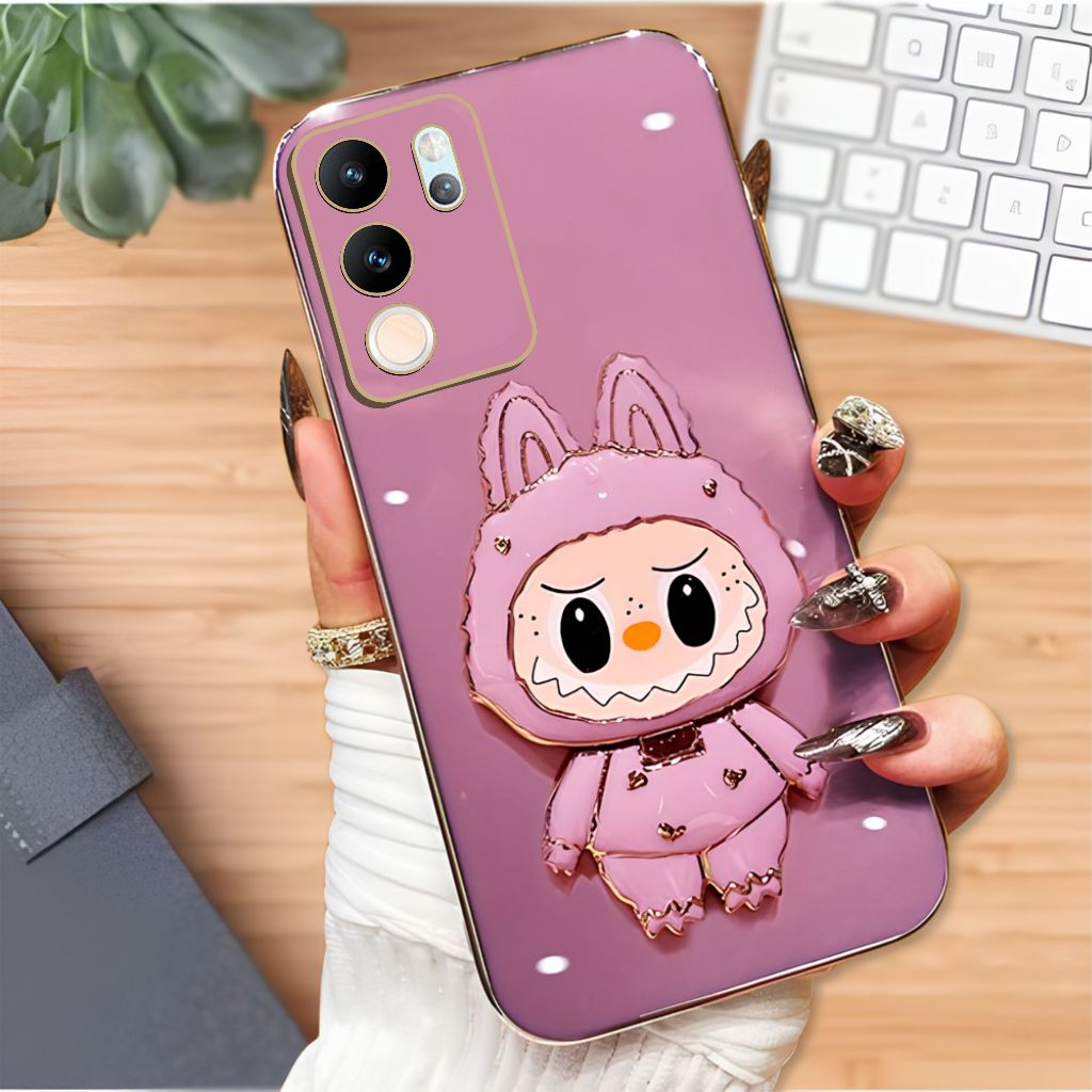 Vivo V29 5G V29e 5G Soft Case Plating Luxury Pumpkin Mirror Premium