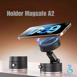 Holder Mobil Dudukan HP Magnetic Anti Jatuh | Pasang di Mobil/Meja | Bisa Diputar & Dilipat