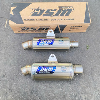 Knslpot Dsm Best3 bulat dan oval inlet 38&50 panjang 20