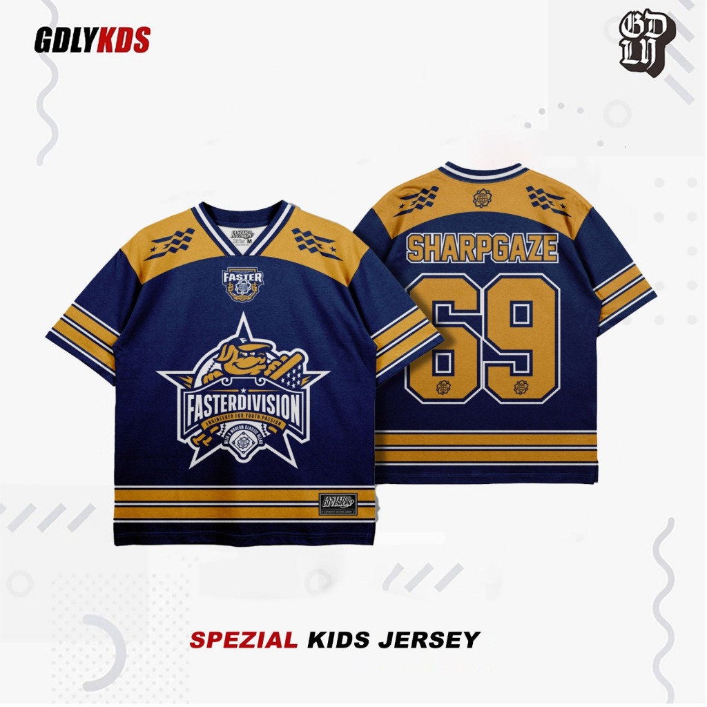 Kids Jersey - Vintage Jersey - Oversize Kids Jersey - Oversize Jersey