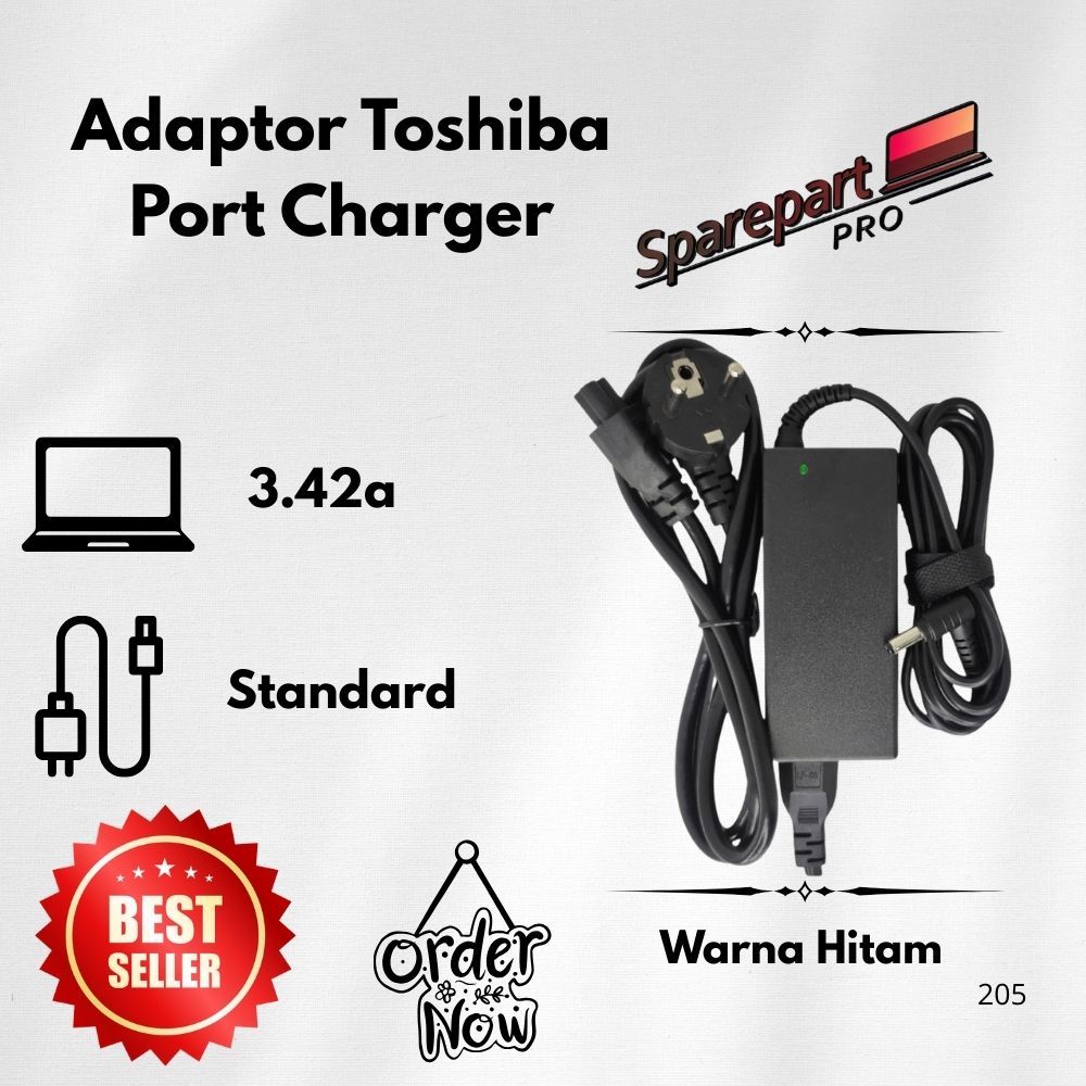 Nice Quality Adapter Charger Toshiba L55 L55-A L55-B L55-C L55D-A L55D-B L55D-C 3.42a dc 5525mm STD 