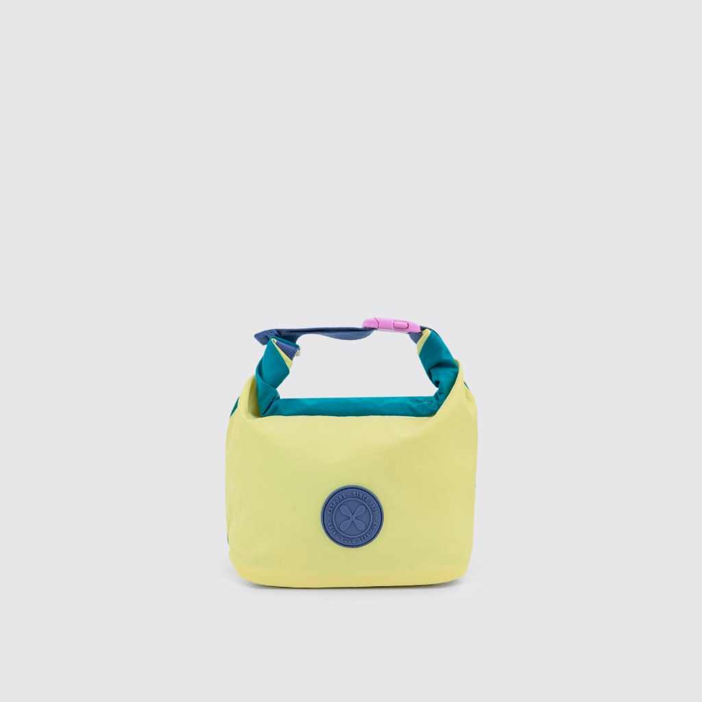 Exsport Rolling Down Lunch Bag - สีเหลืองอ่อน