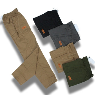 CELANA PANJANG ANAK LAKI-LAKI CHINO USIA 7 SAMPAI 15 TAHUN BAHAN KATUN TWILL MELAR ADEM TEBAL BISA COD KATUN GREY