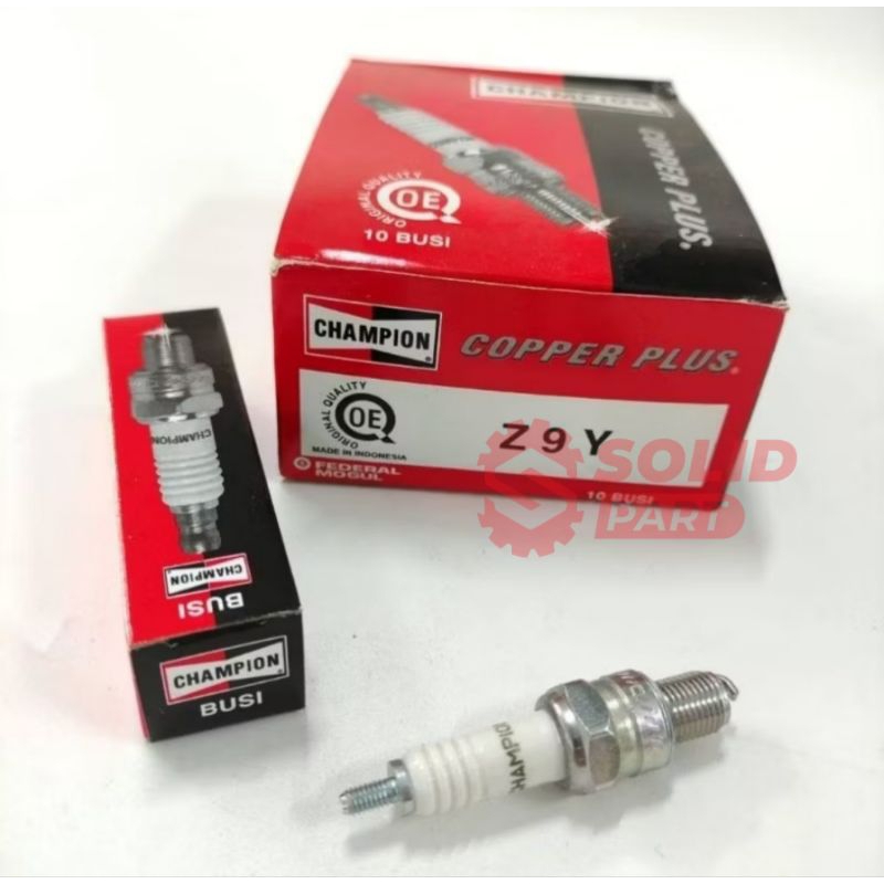 CHAMPION Z9Y SHORT SPARK PLUG สําหรับ GRAND SUPRA REVO MIO JUPITER SMASH MOTORCYCLE