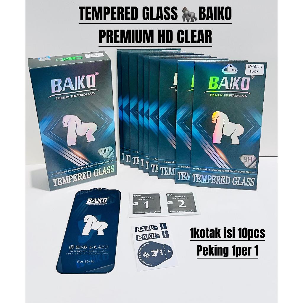 LAYER TG Aiphon 8 CLEAR TEMPERED GLASS HD PREMIUM CLEAR AIPHONE BAIKO SUPER PREMIUM / TEMPERED GLASS
