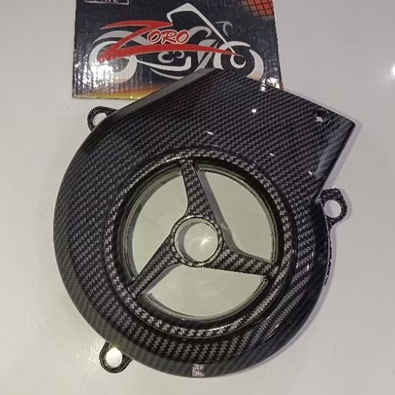 MIO SOUL CARBON FAN COVER MIO SPORTY/MIO SMLIE CARBON BLACK ZORO