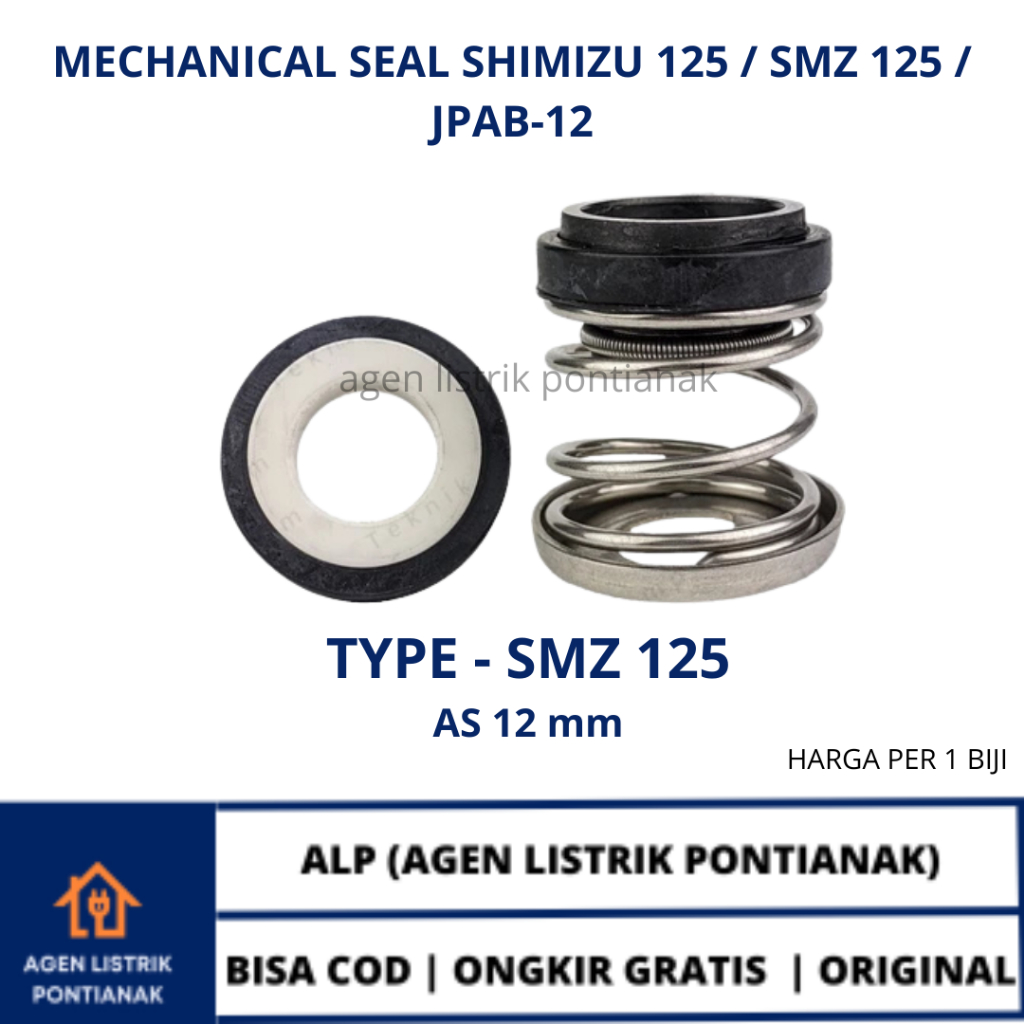 ซีลกลไก SHIMIZU 125 / SMZ 125 SAN-EI ซีลกลไกดั้งเดิม SMZ 128 130 135 - ชิ้นส่วน SPARE PUMP