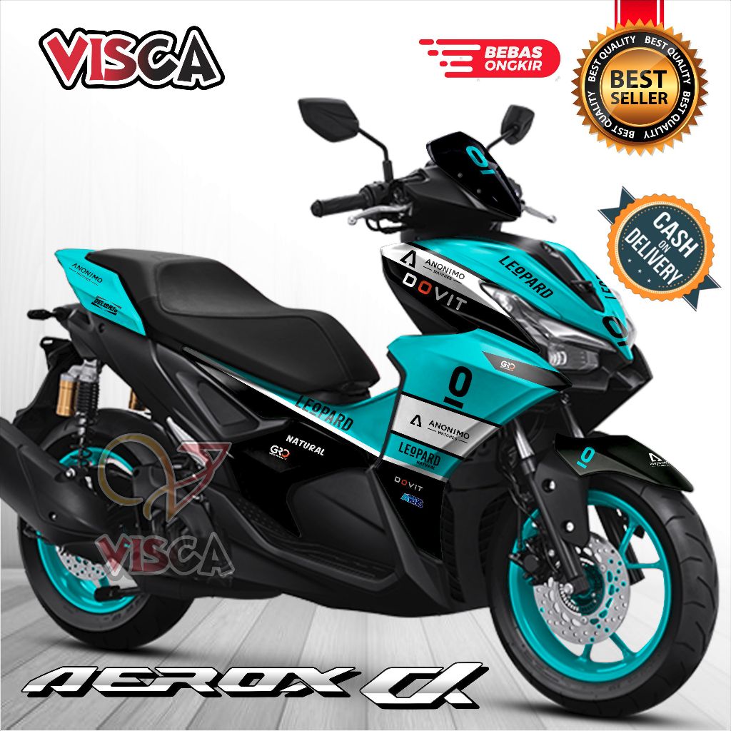 รูปลอก Aerox Alpha Full Body สติกเกอร์ Aerox CX 2025 Cool Striping Aerox Alpha Cx 2025 รูปลอก Variat