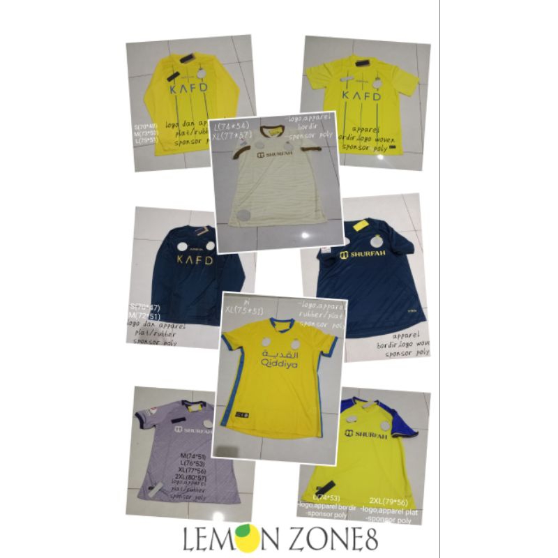 เสื้อสโมสร Al nassr*