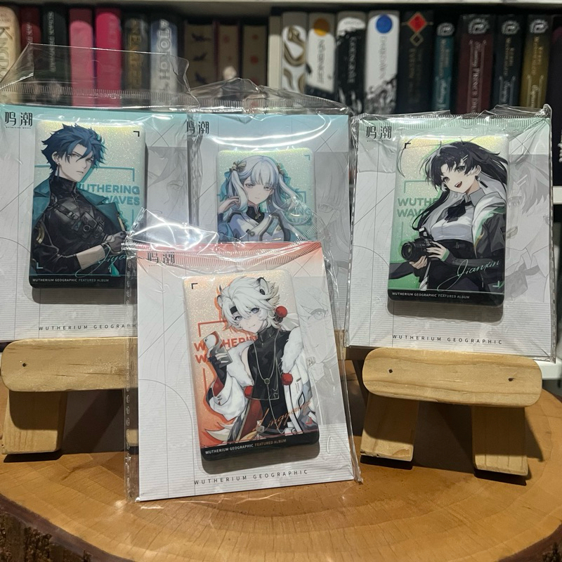 ป้าย Wuthering Waves อย่างเป็นทางการ Glitter Square Jiyan Jianxin Lingyang Jinhsi