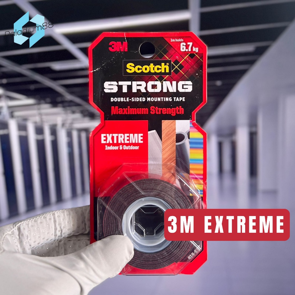 3M Scotch Extreme Mounting Tape 414-S19 19 MM X 1.5 M