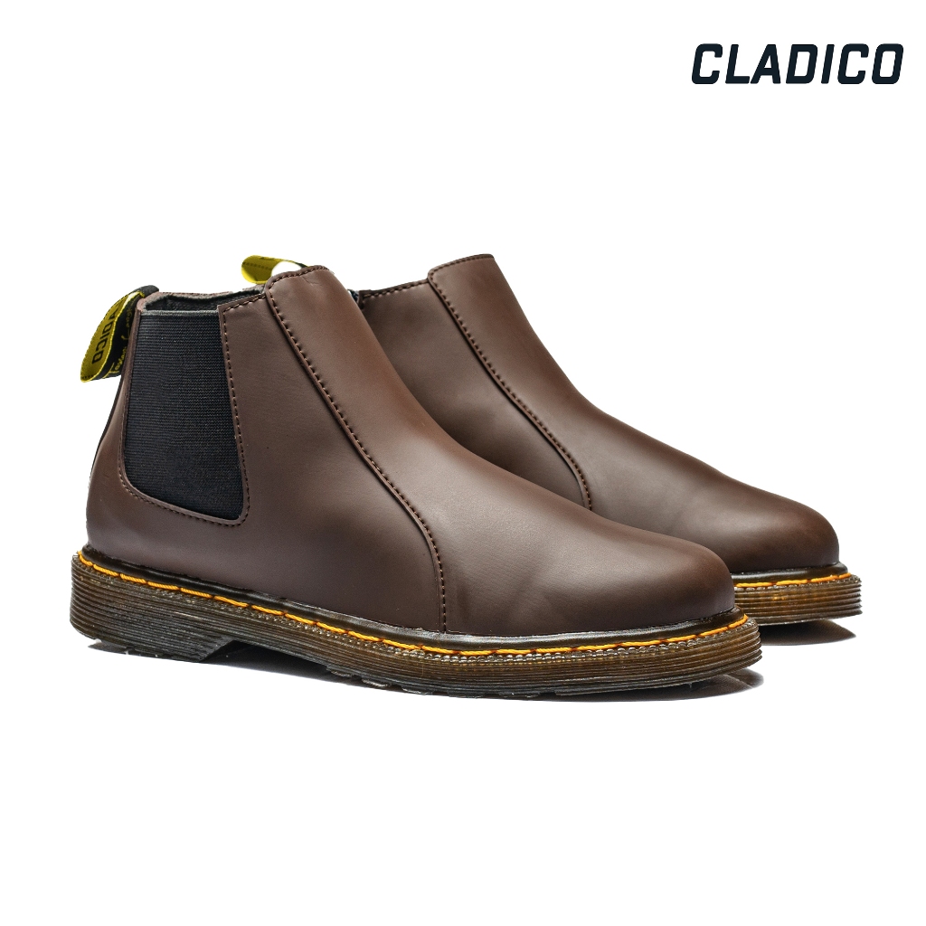 Claryco Hook - รองเท้าผู้ชายอเนกประสงค์ Look Style Iconic Vintage Chelsea Boot Brown