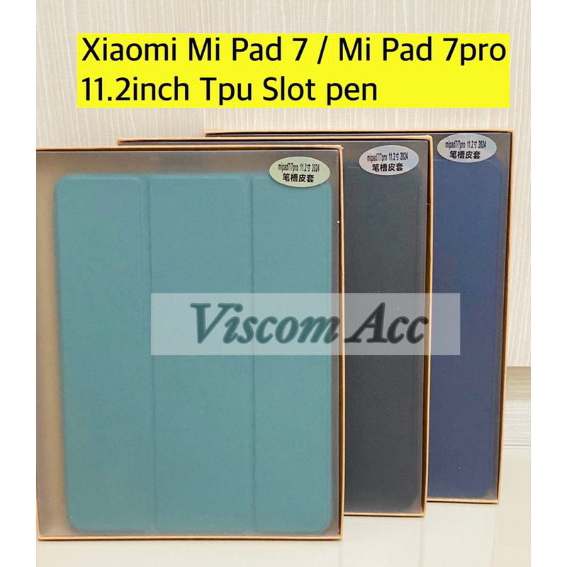 Mi Pad 7 / Mi Pad 7 Pro 11.2 นิ้ว / Smartcover Tpu Slot Pen Xiaomi Pad 7 / Pad 7pro 11.2