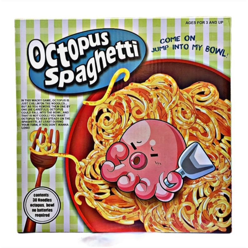 SPAGHETTI OCTOPUS CHILDRENS TOY เกมกระดาน