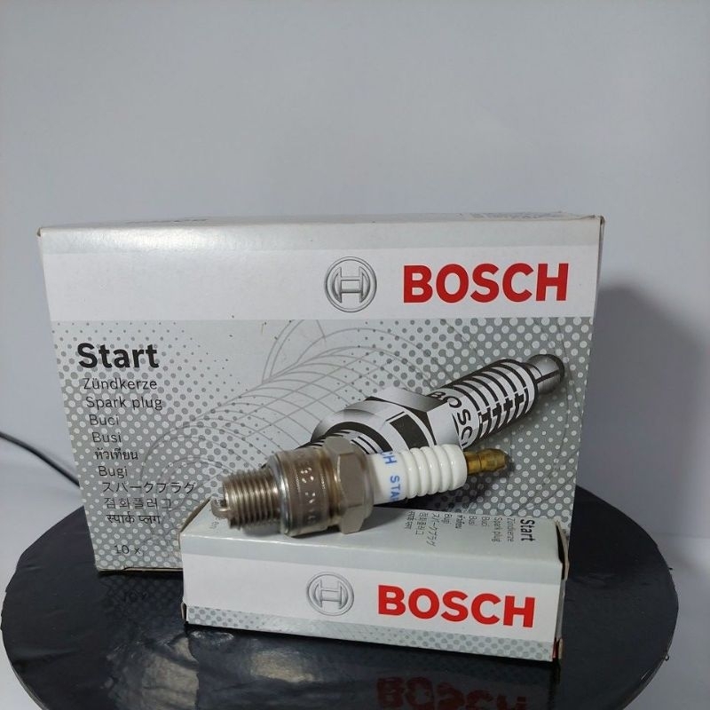 BOSCH W5AC (BP7HS) สําหรับ Rx King F1Zr 2 จังหวะ Vespa ด้ายสั้นรถจักรยานยนต์