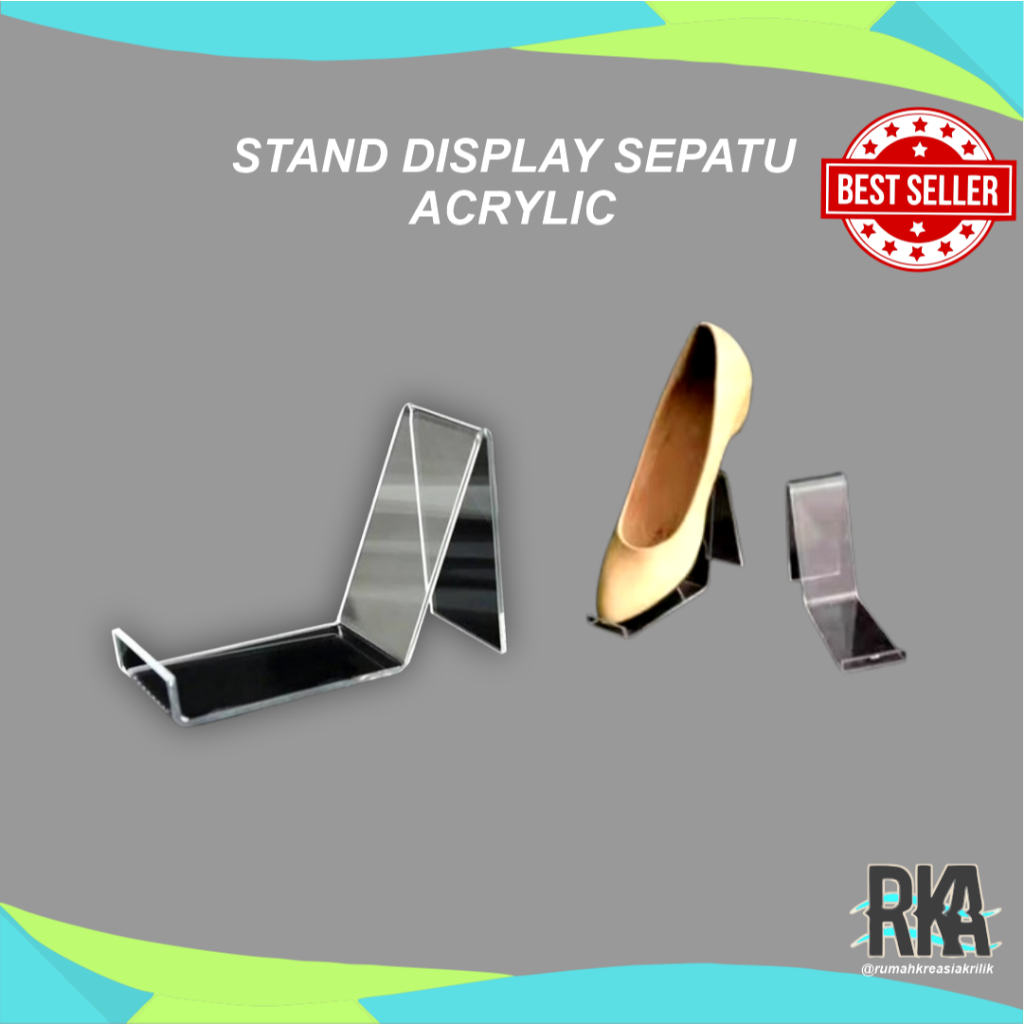 ACRYLIC Shoe and SANDAL DISPLAY Stand ACRYLIC SANDAL Shoe HOLDER Stand